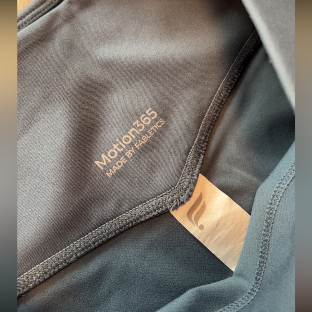 NWOT Fabletics Motion365 Leggings in Dark Blue - Picture 13 of 13